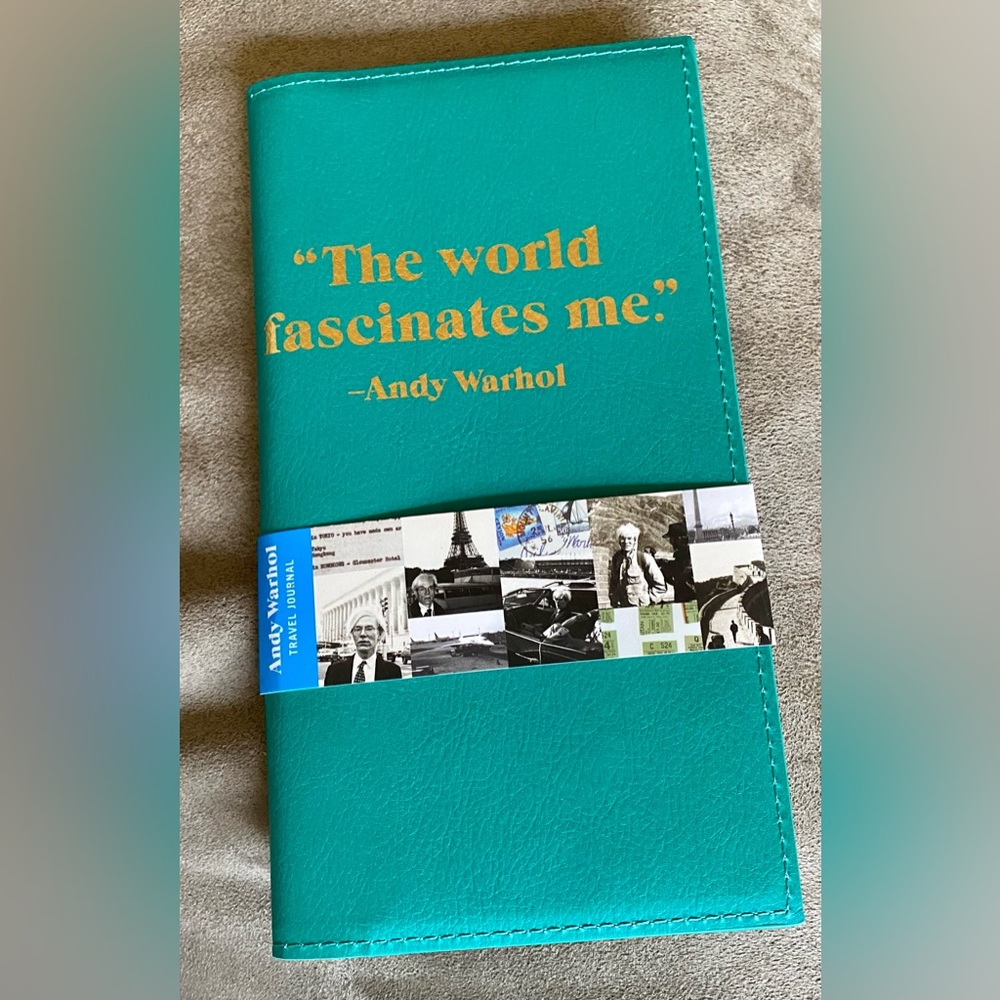 Andy Warhol Travel Journal. New.
